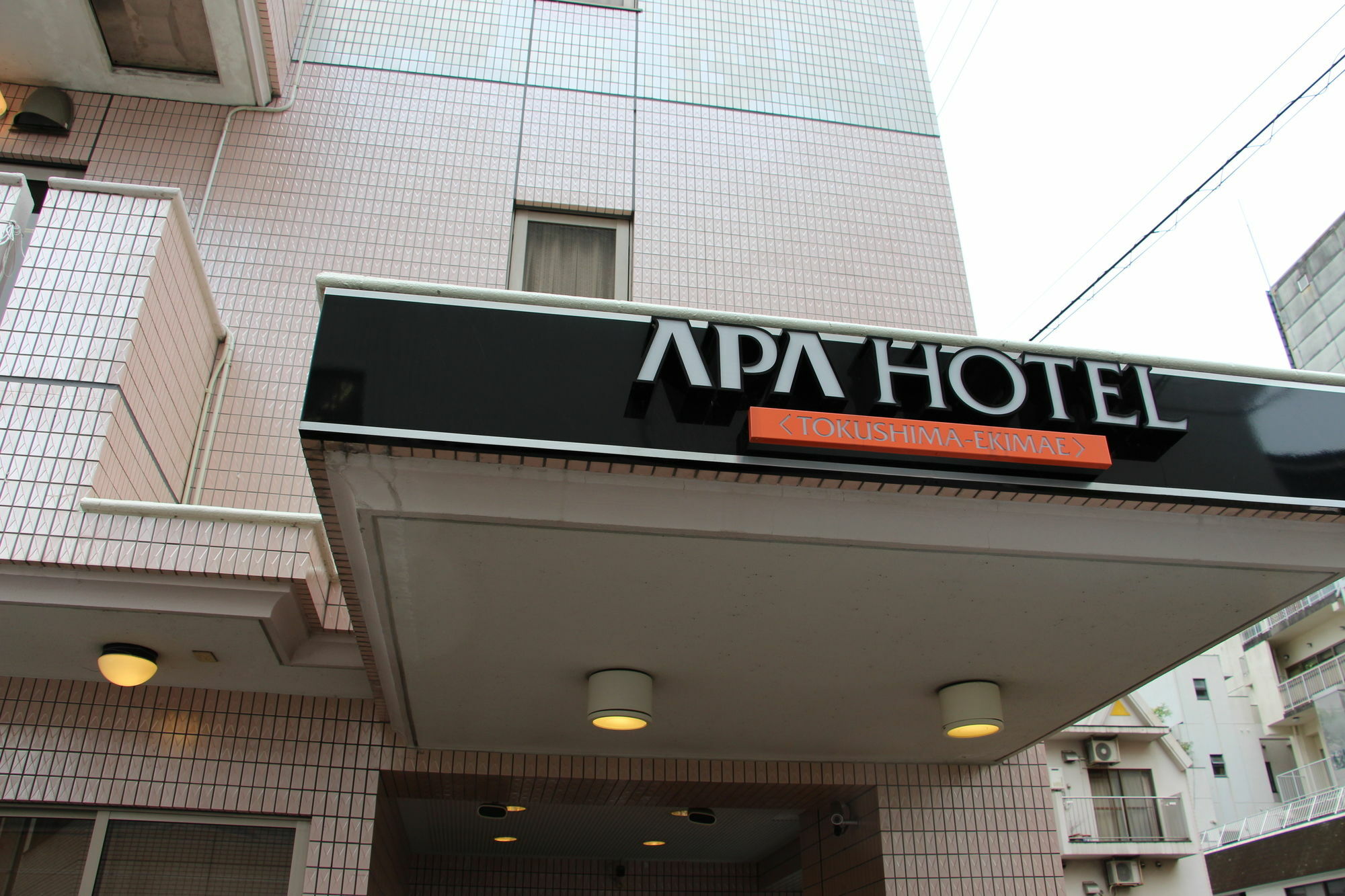 Apa Hotel Tokushima Ekimae Ngoại thất bức ảnh